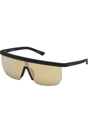 Web Okulary WE0221-02G. Okulary przeciwsłoneczne, Kolor złoty. Unisex.