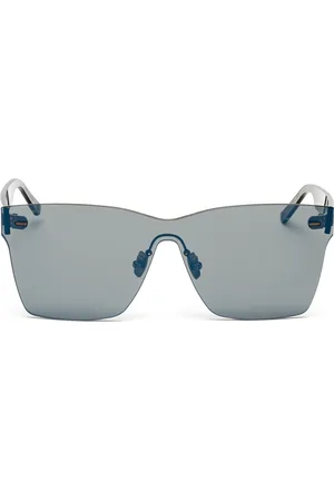 Belstaff Okulary LUMINORMETHAN. Okulary przeciwsłoneczne, Kolor niebieski. Kobieta.