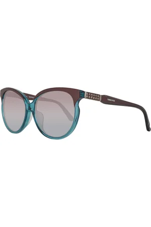 Swarovski Okulary SK0081F-5889T. Okulary przeciwsłoneczne, Kolor turkusowy. Kobieta.