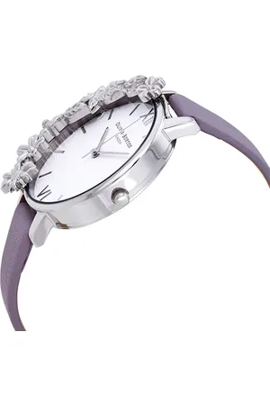 Olivia Burton Zegarek OB16CB05. Kwarcowy, Kolor biały. Kobieta.