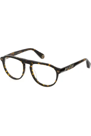 Philipp Plein Okulary VPP016M5401AY. Okulary, Kolor brązowy. Mężczyzna.