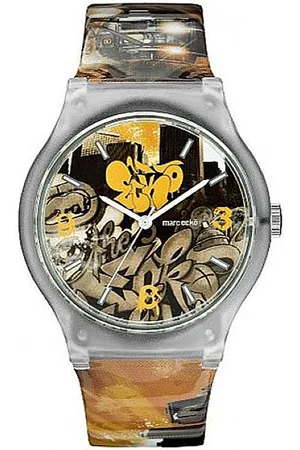 Marc Ecko Zegarek E06503M1. Kwarcowy, Kolor żółty. Unisex.