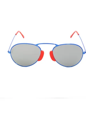 LGR Okulary AGADIR-BLUE08. Okulary przeciwsłoneczne, Kolor niebieski. Unisex.