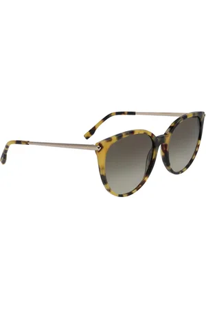 Lacoste Okulary L928S-214. Okulary przeciwsłoneczne, Kolor brązowy havana. Kobieta.