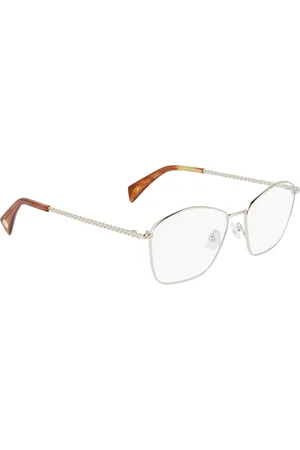 Lanvin Okulary LNV2103-722. Okulary, Kolor żółty. Kobieta.