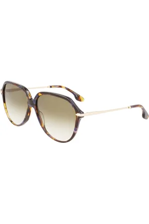 Victoria Beckham Okulary VB637S-418. Okulary przeciwsłoneczne, Kolor brązowy havana. Kobieta.