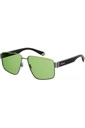 Polaroid Okulary PLD6121S-SMF. Okulary przeciwsłoneczne, Kolor zielony. Unisex.