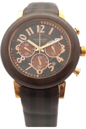 K&Bros Zegarek 9427-4-710. Kwarcowy, Kolor czarny. Unisex.