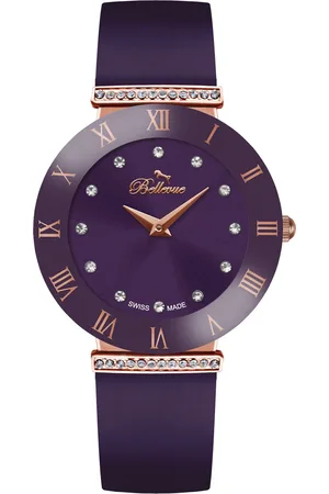 BelleVue Zegarek E114. Kwarcowy, Kolor PURPLE. Kobieta.