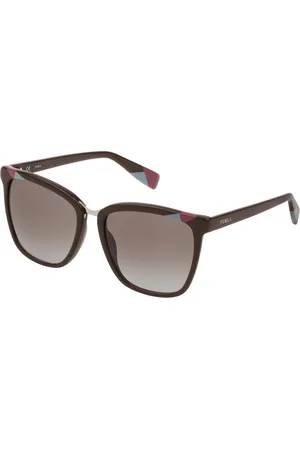 Furla Okulary SFU230-5606XK. Okulary przeciwsłoneczne, Kolor brązowy. Kobieta.