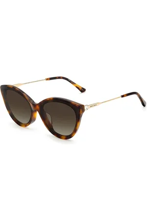 Jimmy Choo Okulary VIC-F-SK-086. Okulary przeciwsłoneczne, Kolor brązowy. Kobieta.