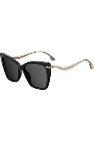 Jimmy Choo Okulary SELBYGS807M9. Okulary przeciwsłoneczne, Kolor czarny. Kobieta.