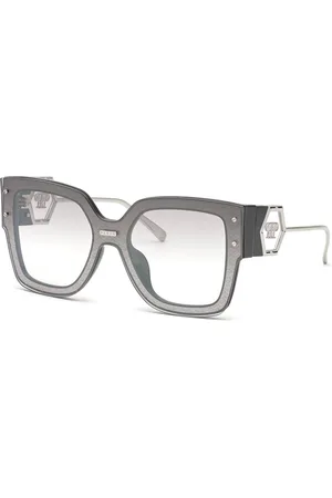 Philipp Plein Okulary SPP041M99Z42X. Okulary przeciwsłoneczne, Kolor czarny. Kobieta.