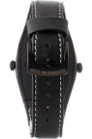 Montres De Luxe Zegarek 09BK-3002. Kwarcowy, Kolor czarny. Unisex.