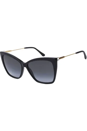 Jimmy Choo Okulary SEBA-S-807. Okulary przeciwsłoneczne, Kolor czarny. Kobieta.