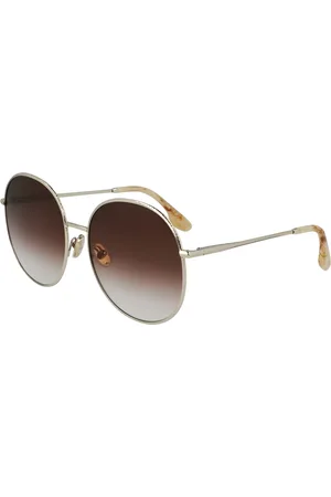 Victoria Beckham Okulary VB224S-702. Okulary przeciwsłoneczne, Kolor złoty. Kobieta.