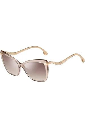 Jimmy Choo Okulary SELBYGSFWMNQ. Okulary przeciwsłoneczne, Kolor beżowy. Kobieta.