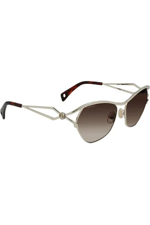 Lanvin Okulary LNV114S-740. Okulary przeciwsłoneczne, Kolor żółty. Kobieta.
