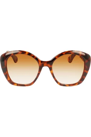 Lanvin Okulary LNV628S-214. Okulary przeciwsłoneczne, Kolor brązowy. Kobieta.