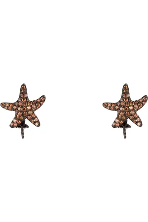 Lancaster Biżuteria JLA-EAR-STAR4. PENDING, Kolor czarny brązowy. Kobieta.