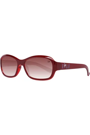 Elle Okulary EL18240-50RE. Okulary przeciwsłoneczne, Kolor czerwony. Niemowlę.