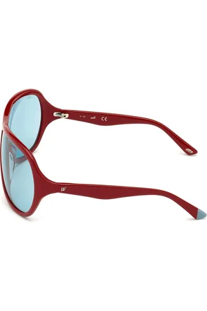Web Okulary WE0290-6566V. Okulary przeciwsłoneczne, Kolor czerwony. Kobieta.
