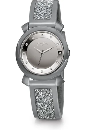 Folli Follie Zegarek WF15T013ZS. Kwarcowy, Kolor szary. Kobieta.