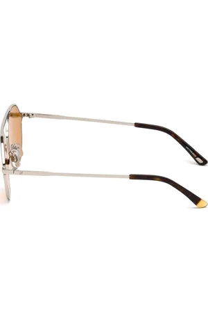 Web Okulary WE0198-16E. Okulary przeciwsłoneczne, Kolor srebrny. Unisex.