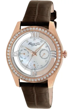 Kenneth Cole Zegarek IKC2818. Kwarcowy, Kolor PEARL. Kobieta.