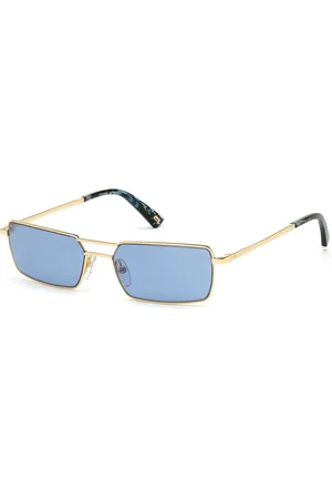 Web Okulary WE0287-5430V. Okulary przeciwsłoneczne, Kolor złoty. Unisex.