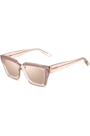 Jimmy Choo Okulary MEGS-S-FWM2S. Okulary przeciwsłoneczne, Kolor różowy. Kobieta.