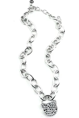 Karl Lagerfeld Biżuteria 5512238. NECKLACE NECKLACE, Kolor szary. Kobieta.