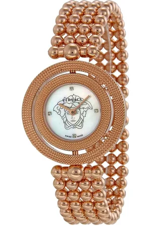 VERSACE Zegarek 79Q80SD497S08. Kwarcowy, Kolor biały. Kobieta.