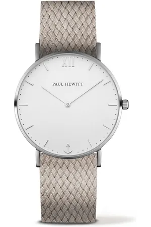 Paul Hewitt Zegarek PH-SA-SSTW25S. Kwarcowy, Kolor biały. Unisex.