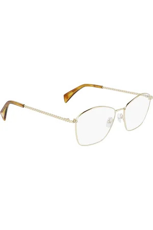 Lanvin Okulary LNV2103-703. Okulary, Kolor żółty. Kobieta.