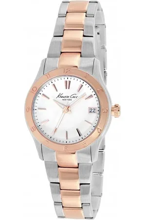 Kenneth Cole Zegarek IKC4930. Kwarcowy, Kolor biały. Kobieta.