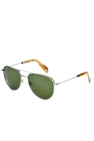 Hally & Son Okulary DH509S02. Okulary przeciwsłoneczne, Kolor srebrny. Unisex.