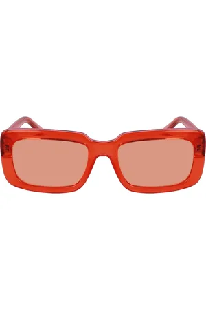 Karl Lagerfeld Okulary KL6101S-800. Okulary przeciwsłoneczne, Kolor pomarańczowy. Unisex.