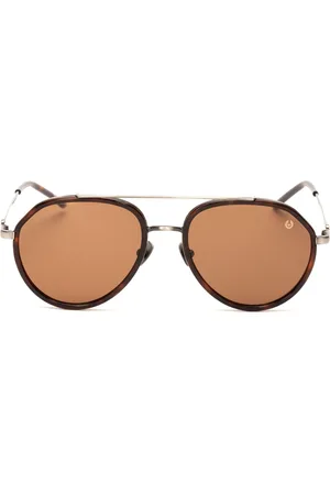 Belstaff Okulary ROADMASTER-II. Okulary przeciwsłoneczne, Kolor brązowy. Mężczyzna.