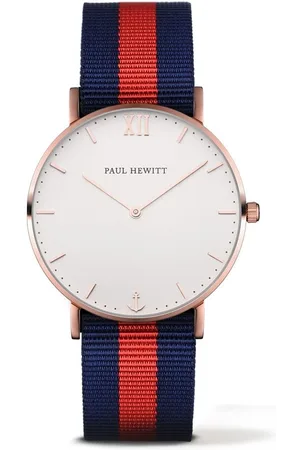 Paul Hewitt Zegarek PH-SARSTWNR20. Kwarcowy, Kolor biały. Unisex.