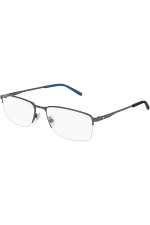 Montblanc Okulary MB0107O-005. Okulary korekcyjne, Kolor szary. Mężczyzna.