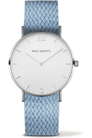 Paul Hewitt Zegarek PH-SA-SSTW26S. Kwarcowy, Kolor biały. Unisex.