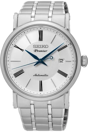 Seiko Zegarek SRPA17J1. Automatyczny, Kolor biały. Mężczyzna.