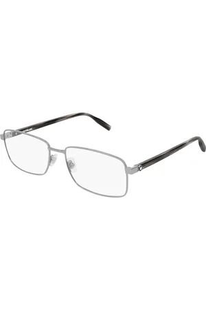 Montblanc Okulary MB0016O-006. Okulary korekcyjne, Kolor szary. Mężczyzna.