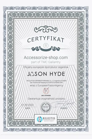 Jason Hyde Zegarek JH20014. Kwarcowy, Kolor biały. Kobieta.