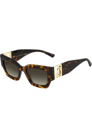 Jimmy Choo Okulary NENA-S-086HA. Okulary przeciwsłoneczne, Kolor brązowy. Kobieta.