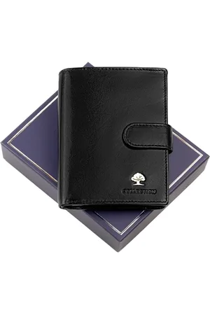 LUXURY Skórzany męski portfel 278-9 RFID