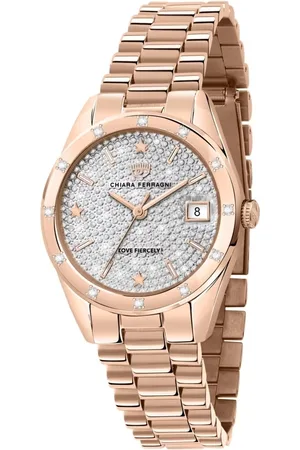 Chiara Ferragni Zegarek R1953100513. Kwarcowy, Kolor biały. Kobieta.