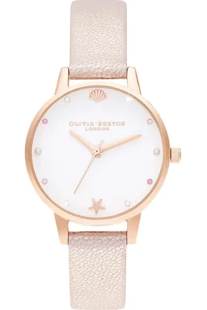 Olivia Burton Zegarek OBGSET141. Kwarcowy, Kolor biały. Kobieta.