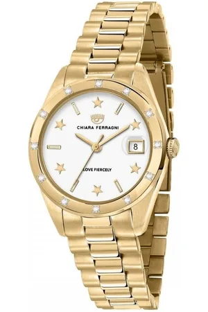 Chiara Ferragni Zegarek R1953100508. Kwarcowy, Kolor biały. Kobieta.